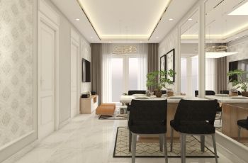 NỘI THẤT PHÒNG BẾP CĂN HỘ SAIGON SOUTH